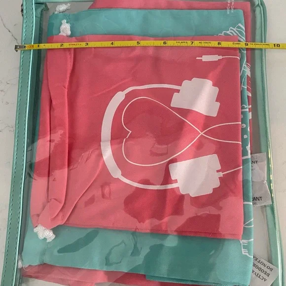 Colorful Drawstring Bags Set (4 pcs) - Picture 4 of 4